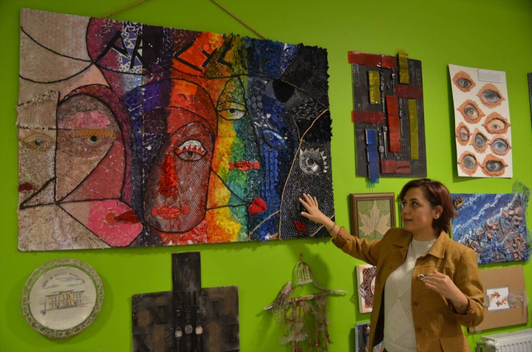 Konya'da her atık olmak istediği esere dönüşüyor 8